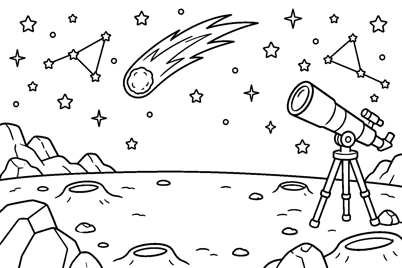 Página para colorir: Quantas estrelas!